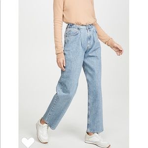NWT Agolde Baggy Tab High Rise Jean